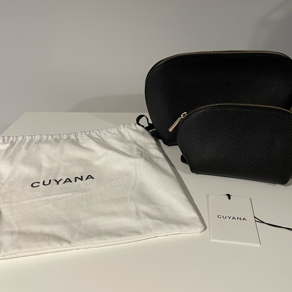 Cuyana Bags Cuyana Leather Travel Case Set Poshmark
